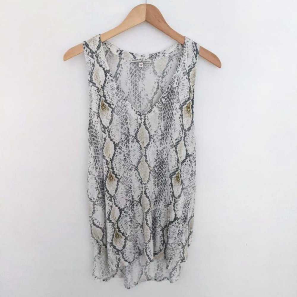 Express Snakeprint London Tank, Sz S